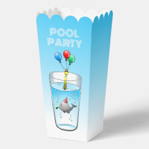 Pool Party Birthday Favour Box