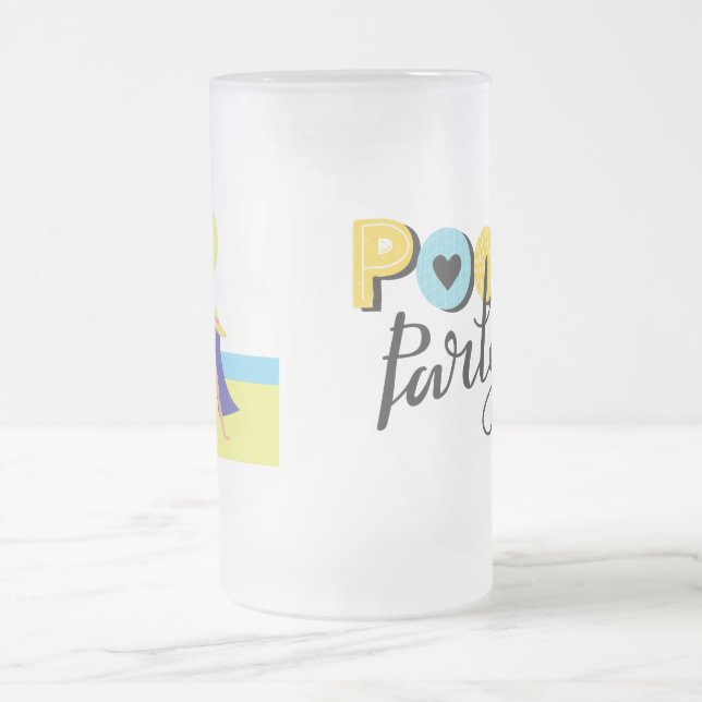 Pool Party Frosted mug (Center)