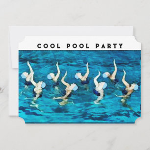 Pool Party Invitation