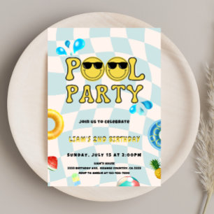 POOL PARTY INVITATION