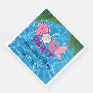 Pool Party Napkin
