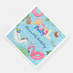 Pool Party Napkin