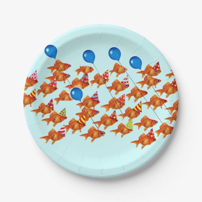 Pool Party Paper Plate (Front)