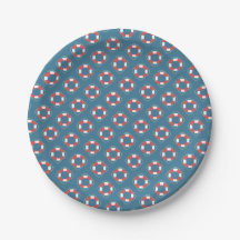 Pool Party Paper Plates