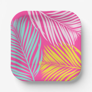 Pool Party Paper Plates   Pool Party Decor