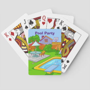 Pool Party Playing Cards