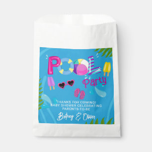 Pool Party Summer Girl Baby Shower Favour Bags