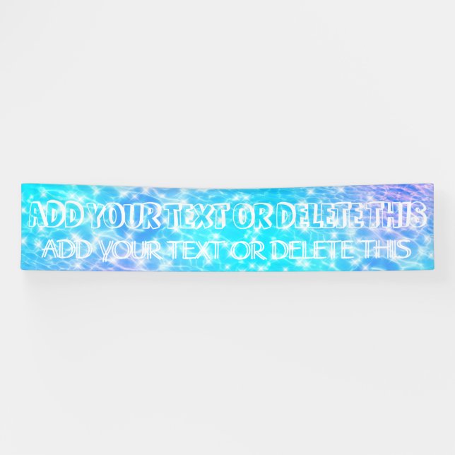 Pool party Summer party Tropical party Water party Banner (Horizontal)