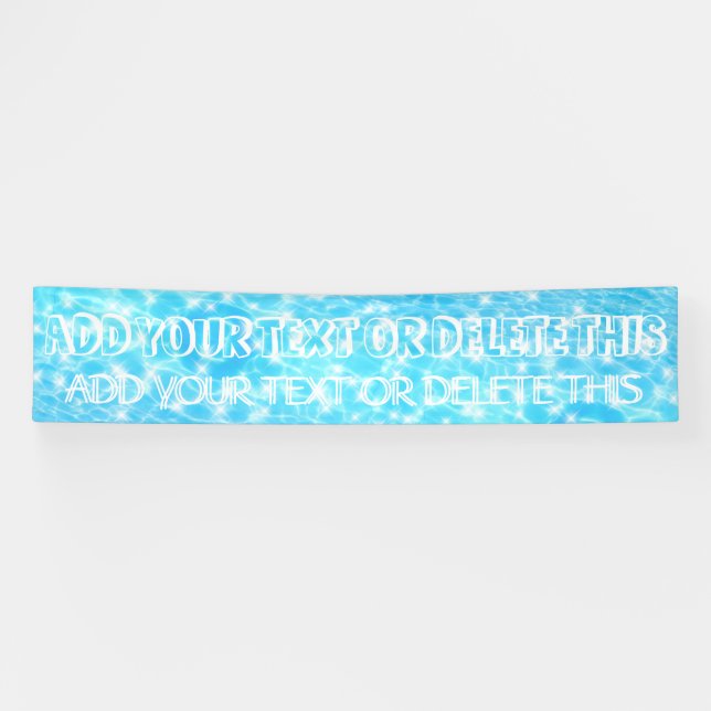 Pool party Summer party Tropical party Water party Banner (Horizontal)