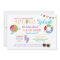 Pool Party Swimming Birthday Splish Splash Invite