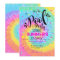 Pool Party Tie Dye Invitation Pool Birthday