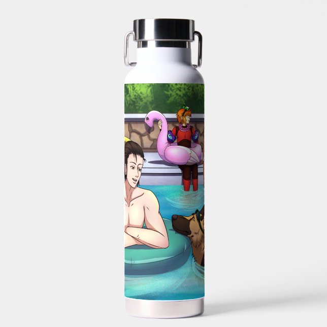 Pool Party Water Bottle (Front)