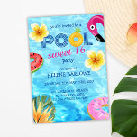 Pool Party Water Summer Sweet 16 Birthday Invitation<br><div class="desc">Make a splash with this stunning, eye-catching Pool Party Water Summer Sweet 16 Birthday Invitation! Dive into a world of endless fun as you celebrate the joyous occasion of your sweet 16 birthday surrounded by the refreshing allure of water. This lively and colourful invitation is the perfect way to invite...</div>