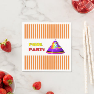 Pool Party Where's The Sun? Napkin