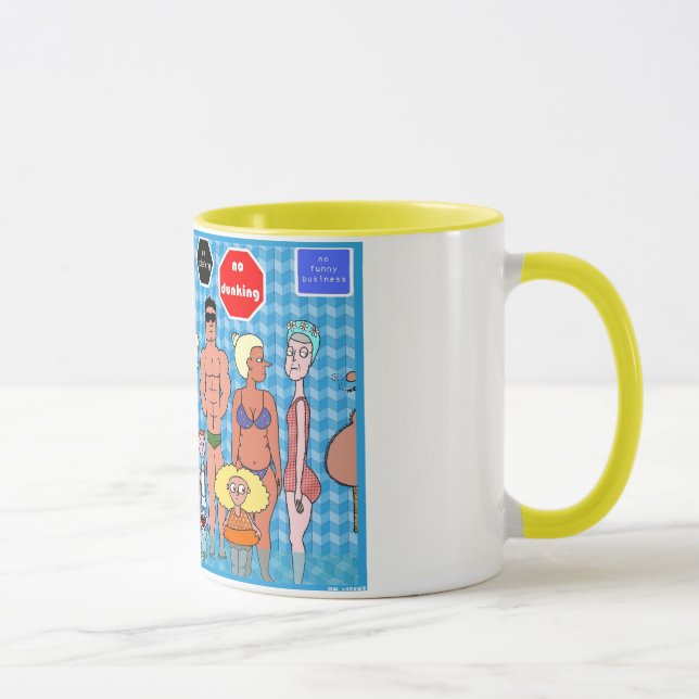 Pool People Mug (Right)
