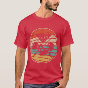 Pool Player 70s 80s Billiards friend T-Shirt