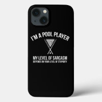 Pool Player Gift Billiard Snooker Sarcasm Funny