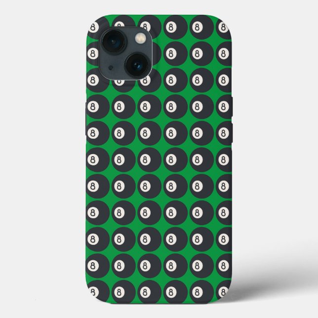 Pool Players or Magic 8 Ball Phone Case (Back)