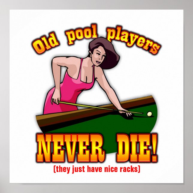 Pool Players Poster (Front)