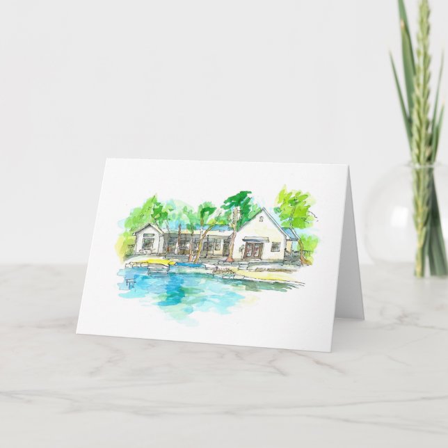 Pool Reflection Card (Front)