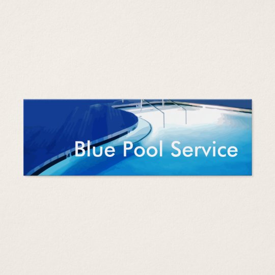Pool Service Business Cards