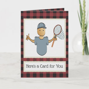 Pool Service Cartoon Merry Christmas from Customer Card