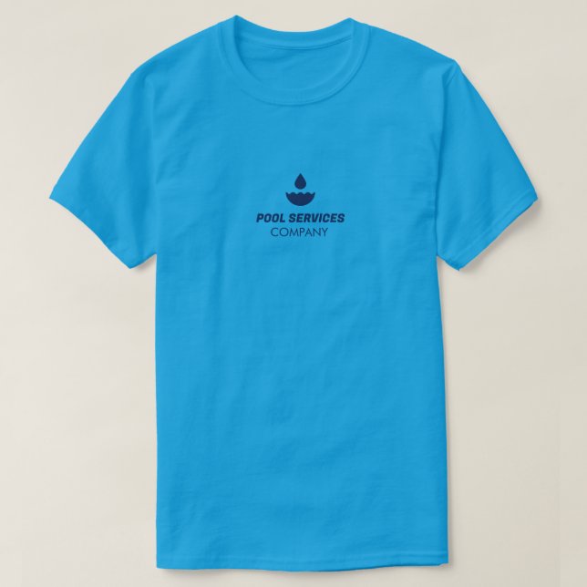 Pool Services Company T-Shirt (Design Front)