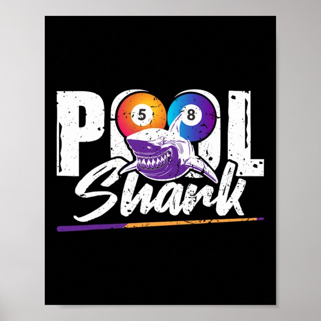 Pool Shark – 8-ball Pool Billiards  Poster (Front)