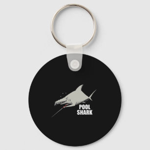 Pool Shark Billiards Design For Gift Pool Player Key Ring