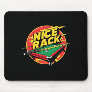 Pool Shark Billiards Nice Rack Funny Puns 8 Ball B Mouse Mat