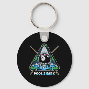 Pool Shark Billiards Pool Snooker Billiards Rack Key Ring