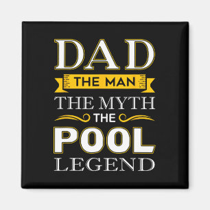 Pool Shark Dad Gifts For Billiards Dads Magnet