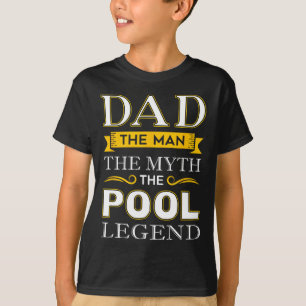 Pool Shark Dad Gifts For Billiards Dads  T-Shirt