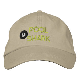 Pool Shark Embroidered Hat