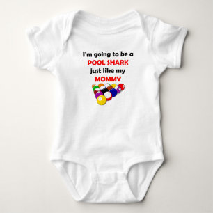Pool Shark Like My Mummy Baby Bodysuit