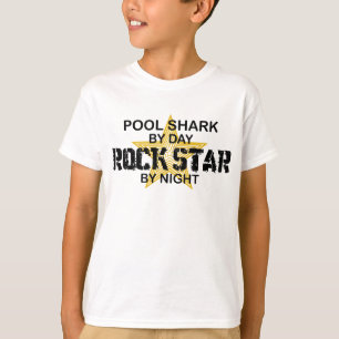 Pool Shark Rock Star by Night T-Shirt