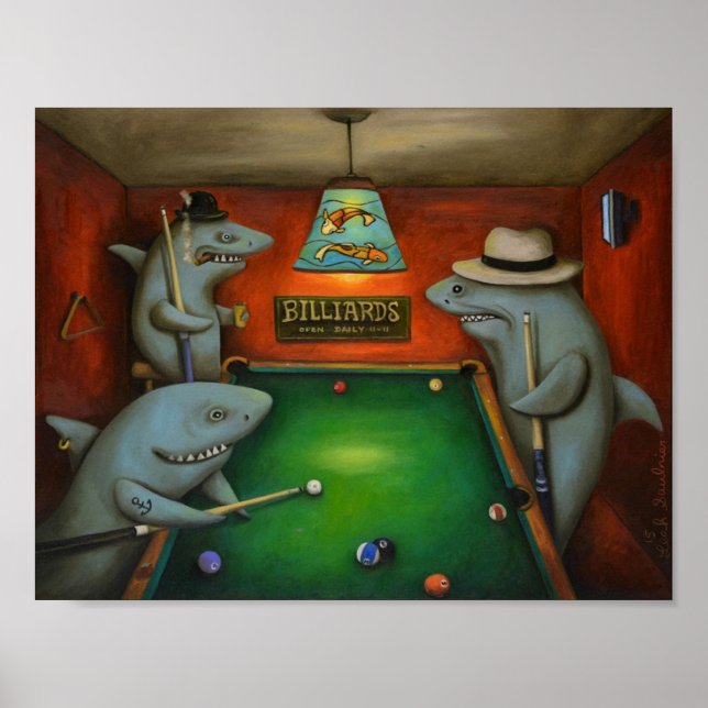 Pool Sharks Poster (Front)