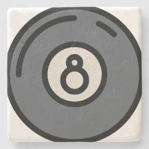 pool stone coaster