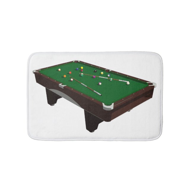 Pool Table Bath Mat (Front)