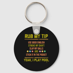 Pool Table Billiard Player Sports Billiard Gift  Key Ring
