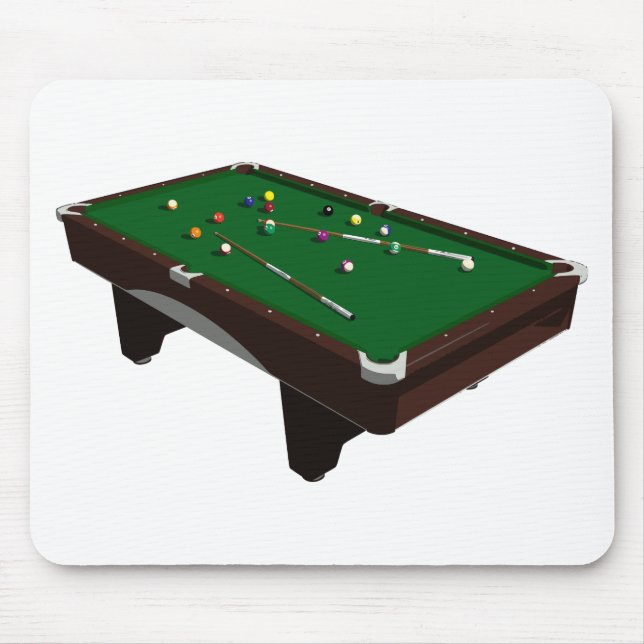 Pool Table Mouse Mat (Front)