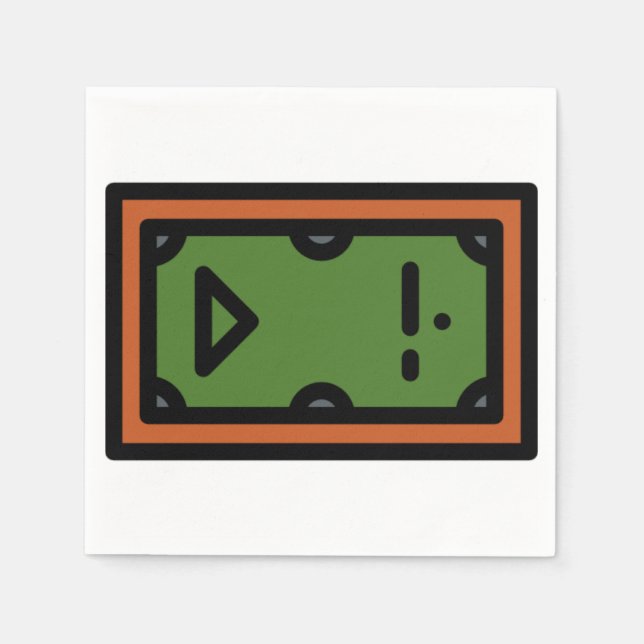 pool-table napkin (Front)