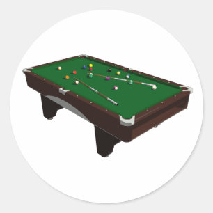Pool Table Stickers