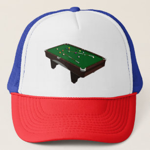pool table trucker hat