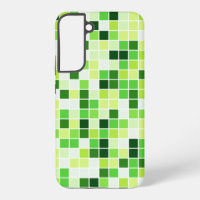 Pool Tiles, Green Mosaic Tiles, Geometric Pattern