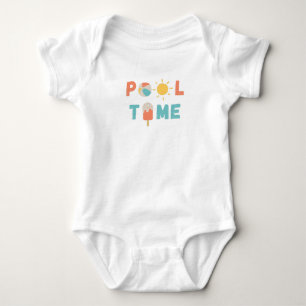 pool time. Baby Bodysuits & One-Pieces