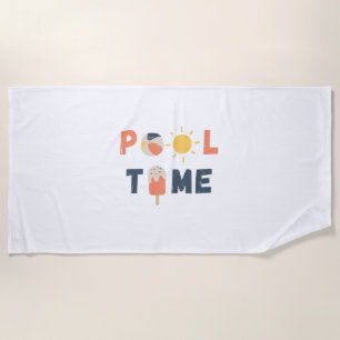pool time. Beach Towels