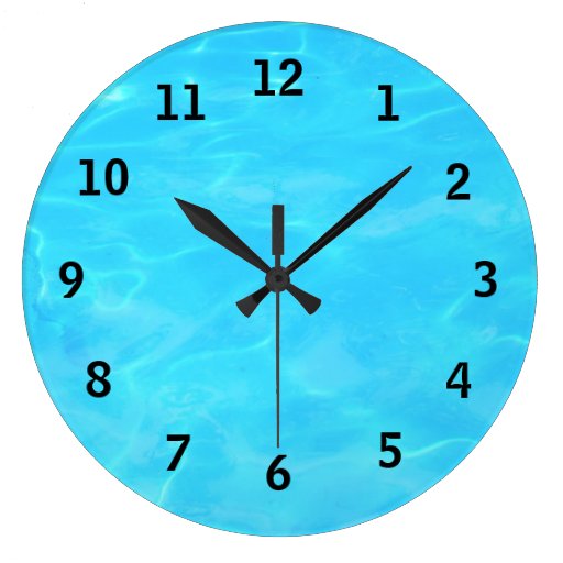 Image of Pool Time Wall Clock