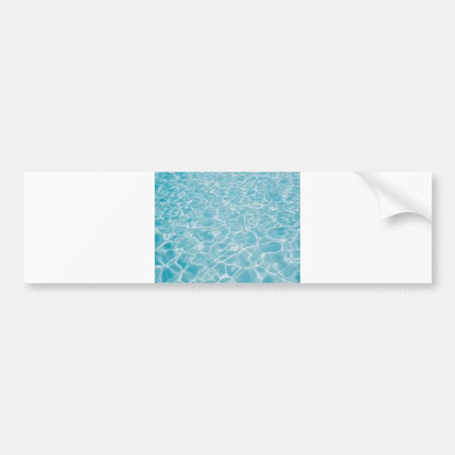 pool vibes bumper sticker (Front)