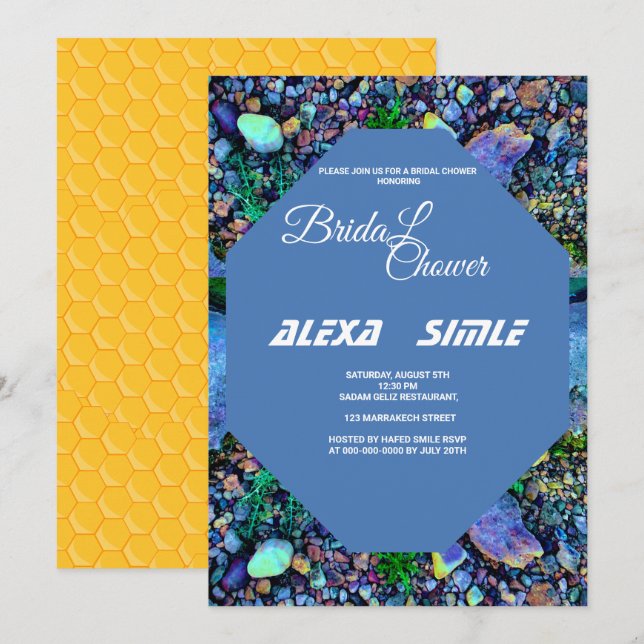  Pool water Bridal Shower Invitation, Editable Poo Invitation (Front/Back)